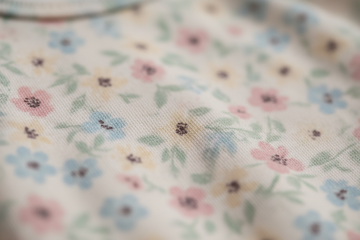 Fabric Pattern Zoom Close-up