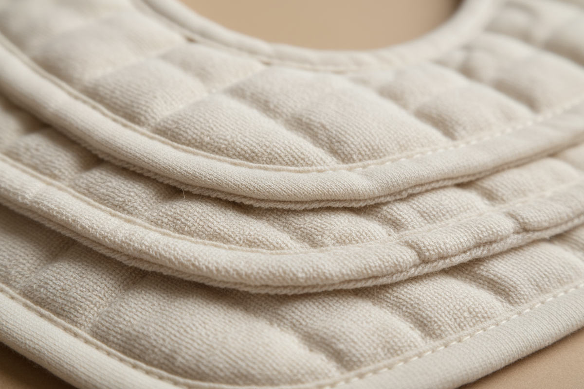Bib Layer Texture Close-up