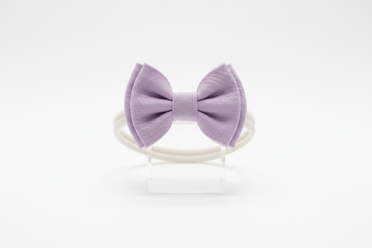 Lavender Bow Single Product Focus